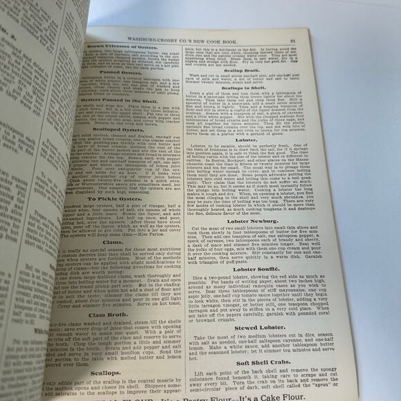 Vintage 1970 reprint cookbook Gold Medal Flour CookBook Christmas Edition 1904 - Picture 8 of 9